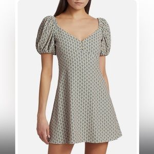 NWT Alice + Olivia by Stacey Bendet Solstice Floral Print Mini Dress‎ Size 2